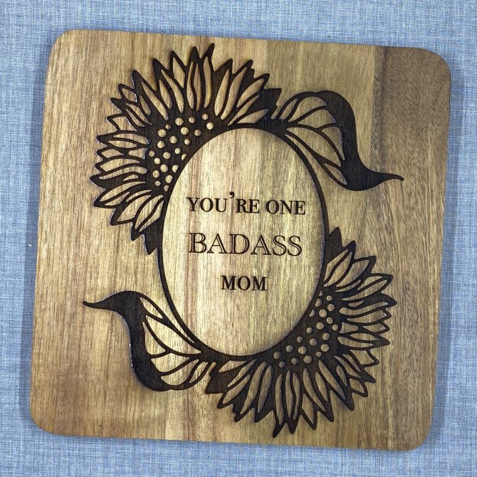 Engraved Cutting Board- 8x8