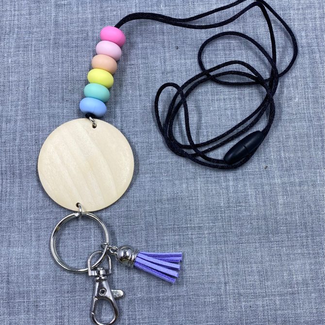 Rainbow Lanyard-get personalized