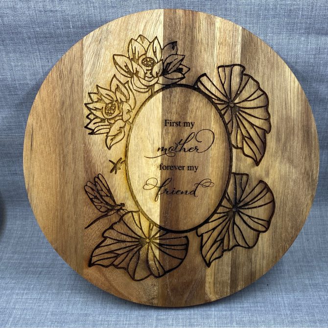 Mother/Friend Cutting Boards 9x9