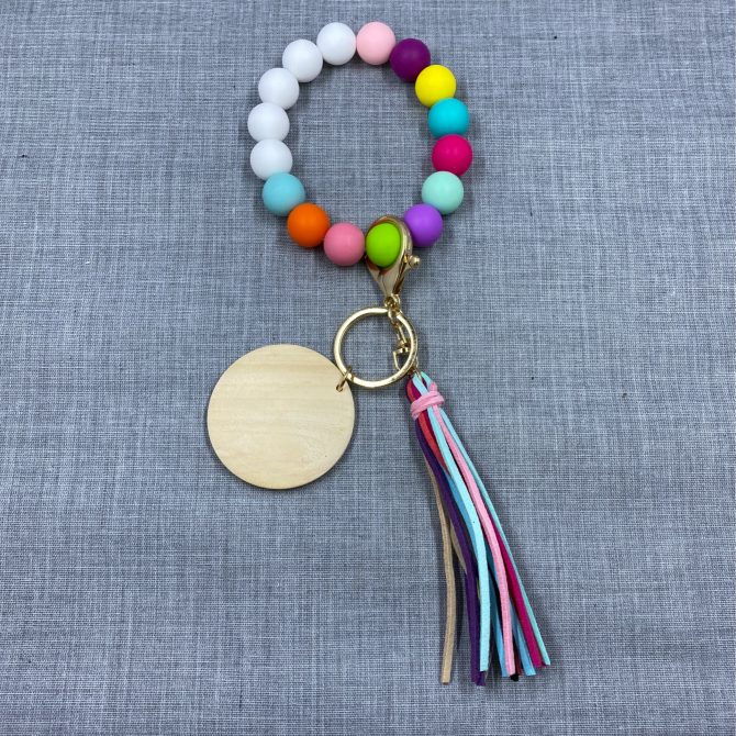 Rainbow Wristlet