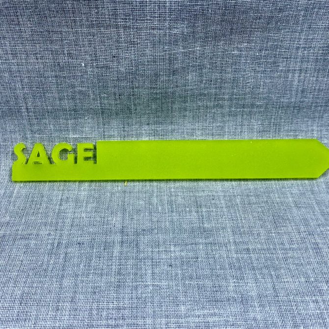 Sage-acrylic