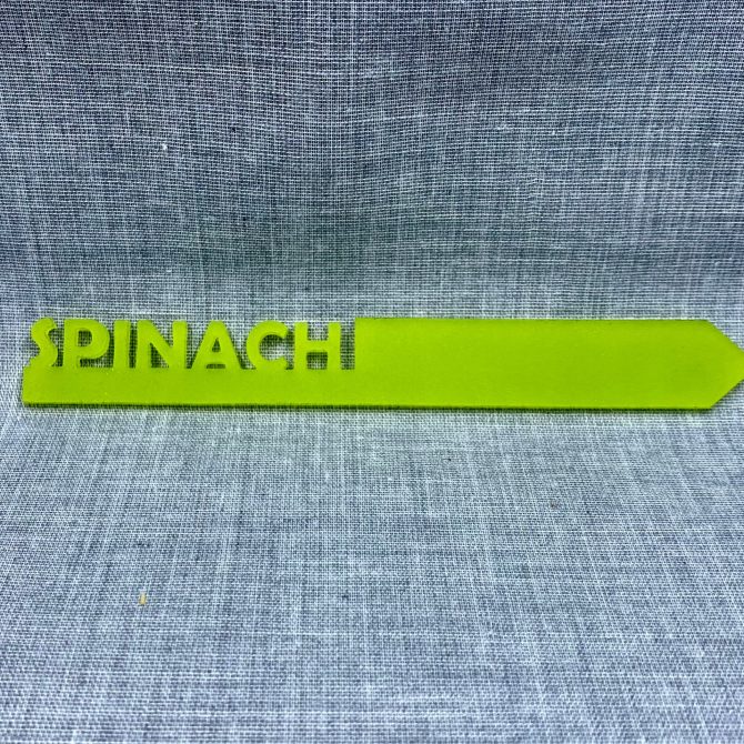 Spinach-acrylic