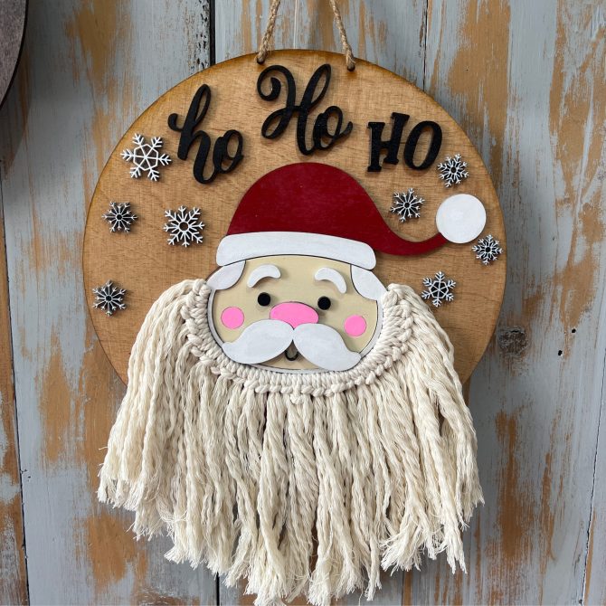 Santa Door Sign/ho Ho HO