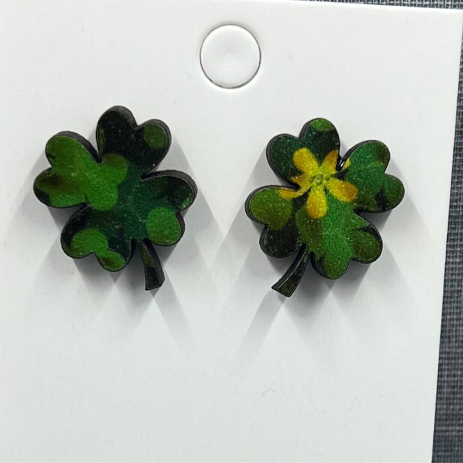 Shamrock Patternply Studs
