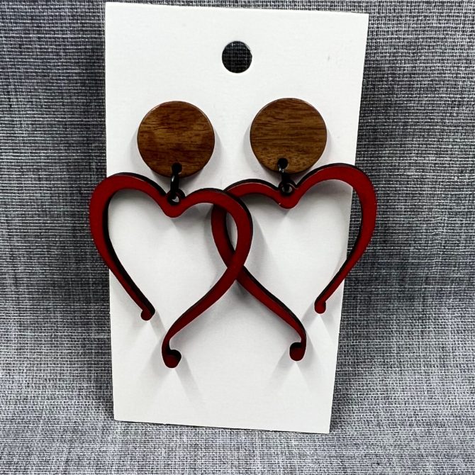Delicate Heart w/ Circle Top