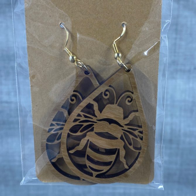 Bee Dangle Earrings