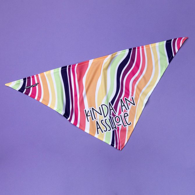 Kinda an Asshole Dog Bandana
